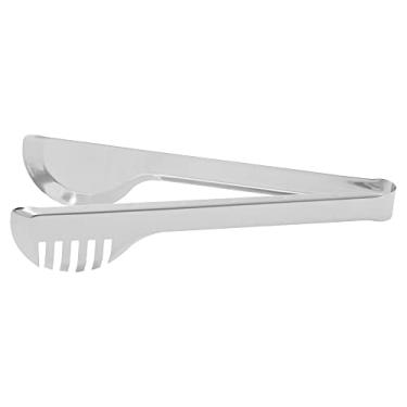 Imagem de Mimo Style Pegador de Massas Inox Polido para Servir e Manusear sua Refeição, Ideal para Almoço, Jantar, Espaguete, Macarronada e Saladas. Design Dentado Ergonômico 24cm Multiuso