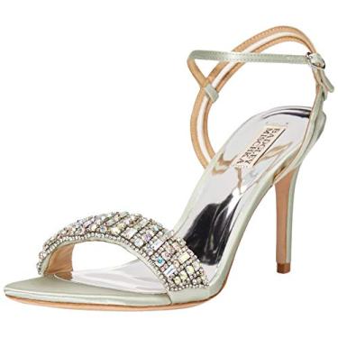 Imagem de Badgley Mischka Sandália feminina de salto Garan, Cetim de gelo, 5
