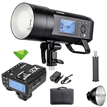 Imagem de Godox AD400 Pro AD400Pro Flash de 400 W com acionador Godox X2T-F GN72 TTL Monolight, 1/8000 HSS, sistema 2.4G, tempo de reciclagem de 0,01-1s Flash estroboscópico completo com refletor Bowens Mount