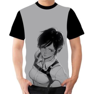 Imagem de Camiseta Camisa Mikasa Ackerman Anime Aot Anime - Dias No Estilo