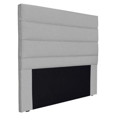 Imagem de Cabeceira Solteiro 0,90M La Italiana Cinza Claro