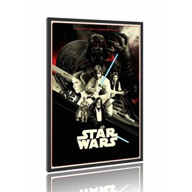 Imagem de Quadro Pôster Filme Halcon Milenario Star Wars M5 60x90