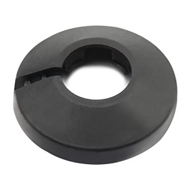Imagem de Yinpecly Capa de tubo de flange de 2 cm decoração pp plástico guarnição coleira tampa de tubo radiador para decoração de tubo de parede 1 peça