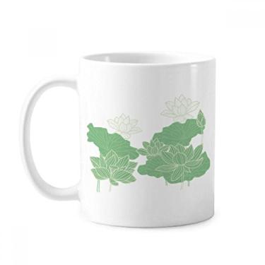 Imagem de Flor de lótus flor caneca cerâmica xícara de porcelana louça