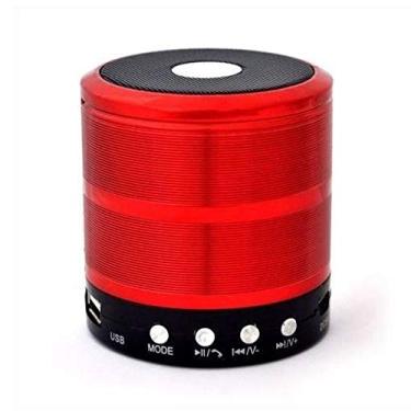 Imagem de Mini Caixa de Som Xtrad Portátil Speaker Original Bluetooth Vermelha