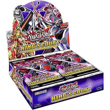 Imagem de YuGiOh King's Court Booster Box (24 Packs, 7 Cards per Pack)