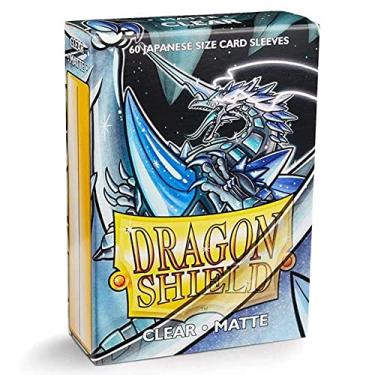 Imagem de Dragon Shield Matte Mini Japanese Clear 60 ct Card Sleeves Individual Pack
