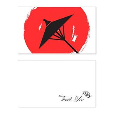 Imagem de Ilustração de pintura em pincel japonês, cartão de agradecimento, aniversário, agradecimento de casamento