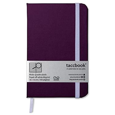 Imagem de Caderneta Quadriculada taccbook® Púrpura 9x14 Ríg.