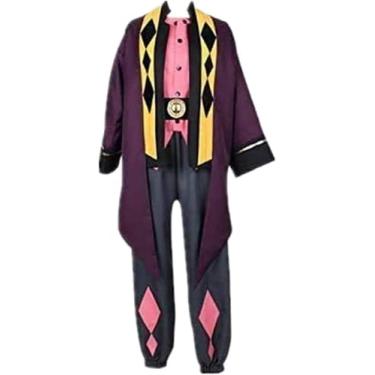 Imagem de Muchen COS Anime Tales of Vesperia Definitive Edition Raven Cosplay Costume Kimono Suit Halloween Costume Full Set (Male S)