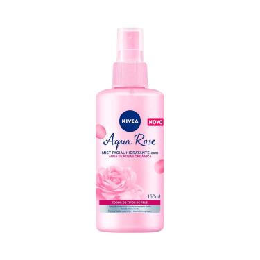 Imagem de Hidratante Facial Nivea Mist Aqua Rose Água de Rosas Orgânica Spray 150ml 150ml