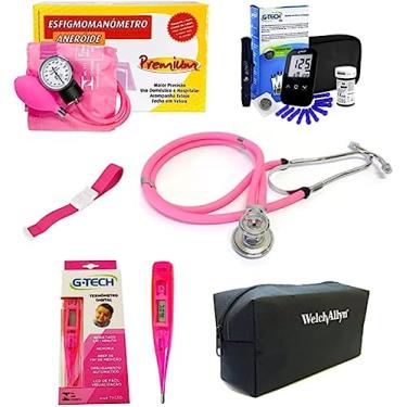 Imagem de Kit Conjunto Para Estágio De enfermagem Completo. (ROSA)