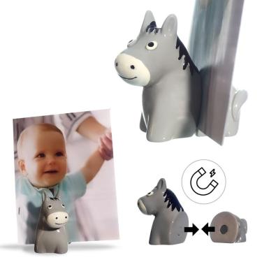 Imagem de Porta-Retrato Decoração de mesa Peso papel Cavalo com imã