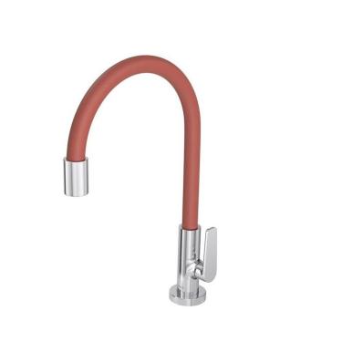 Imagem de Torneira de mesa para cozinha Deca Motion Terracota 1167.C23.TC