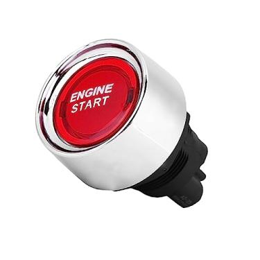 Imagem de SUPVOX ligue a ignição lâmpadas de led lampadas led blocos de borracha para elevador de carro interruptor de ignição do carro veículos iniciam a ignição luz do motor reajustar botão