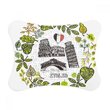 Imagem de Coliseum Pisa Rialto Ponte Itália Moldura de quebra-cabeça Decoração Enfeite de jogo de quebra-cabeça