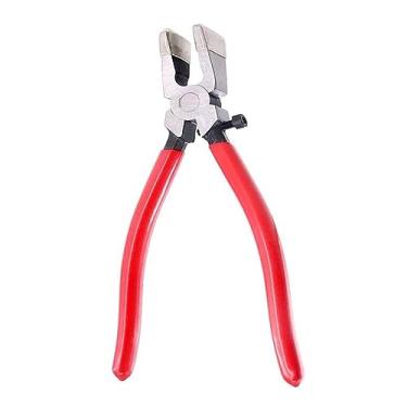 Imagem de #N/a Alicate de Chaveiro Alicate Quebra Vidro Ferramenta de Corte de Vidro Alicate Corrente de Vidro para Instalação de Hardware, Mandíbulas Curvas de 8 polegadas