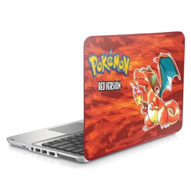 Imagem de Skin Adesivo Protetor Para Notebook 14 Wide Pokémon Red Charizard B30