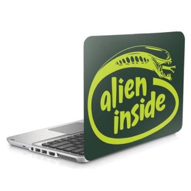 Imagem de Skin Adesivo Protetor Para Notebook 14 Wide Alien Inside Intel B1 - Sk