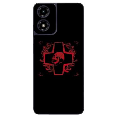 Imagem de Capa Adesivo Skin023 Verso Para Motorola Moto G04