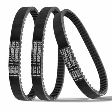 Imagem de Pacote com 3 Correia de Transmissão para Conversor de Torque Go Kart Série 30 Substitui Manco 5959/Comet 203589