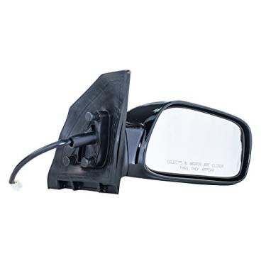 Imagem de Espelho lateral do passageiro para Toyota Corolla LE, S (2003 2004 2005 2006 2007 2008) não aquecido, não dobrável, ajuste de potência, retrovisor, espelho de porta de reposição - TO1321179