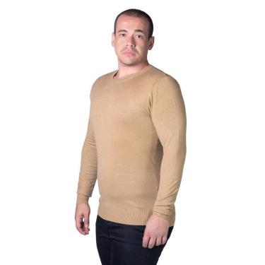 Imagem de Suéter Tricôt Masculino Broken Rules 590192 Mostarda-Feminino