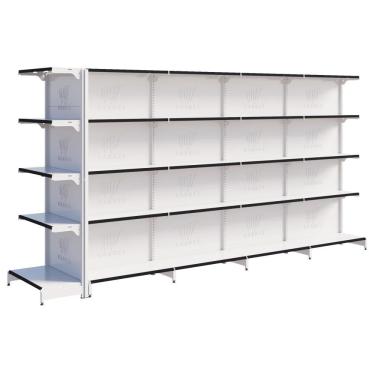 Imagem de Gôndola Expositor Fit Centro 1 Ponta 1 Inicial E 3 Continuações 2,02m Mercado Amapá