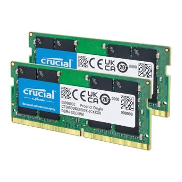 Imagem de Crucial Kit de memória RAM de 16 GB (2 x 8 GB) DDR4 2400 MHz CL17 CT2K8G4SFS824A