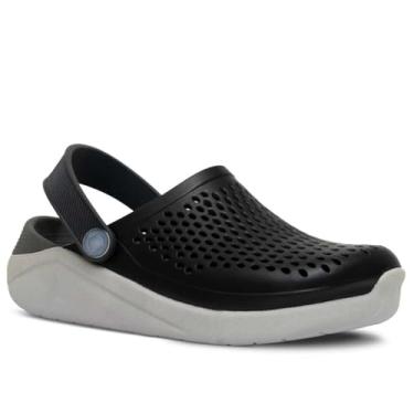 Imagem de Sandalia Babuche Chinelo Nº 29 Ao 36 Infantil Menino Masculino Feminino Menina 12.111j (Preto-Chumbo, BR, Criança de 4 a 8 anos, Numérico, 30)