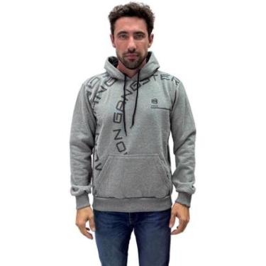 Imagem de Blusa Gangster Fechada de Moletom Canguru Masculina-Masculino