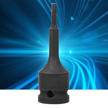 Imagem de 1/2 Polegada Hex Bit Soquete Chave de Impacto Ar Soquete Adaptador Bit Ferramenta Reparo para Oficina Mecânica (Chave de fenda soquete H4 de 1/2 polegada)