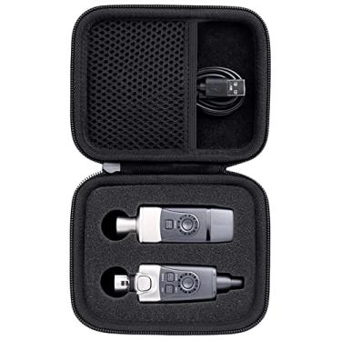 Imagem de Estojo co2CREA rígido compatível com sistema de microfone sem fio Xvive U3 U3C, transmissor e receptor XLR