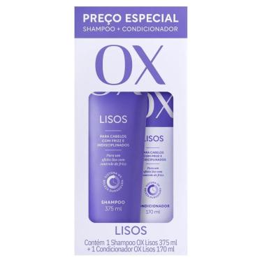 Imagem de Shampoo e Condicionador Liso Duradouro Ox