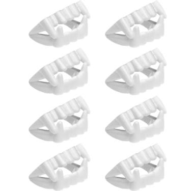 Imagem de 8 Dentes Vampiro Branco para Festa Infantil Aniversário Dia das Bruxas Halloween