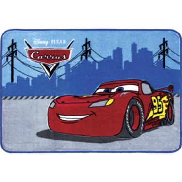 Imagem de Tapete Infantil Carros Cidade 80X120 | Jolitex