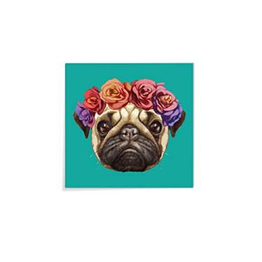 Imagem de Placa Decorativa 20x20 MDF 6mm 160020949, Design Up, Colorido