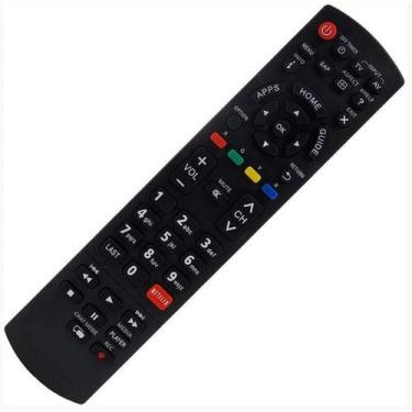 Imagem de Controle remoto tv panasonic w-7008 vc8088 com botão netflix - Mbtech 