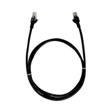 Imagem de Patch CORD U-UTP CAT.5E CMX T568A-B 0.5 Metro Preto 35104006 - BITS