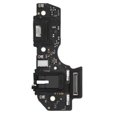 Imagem de BESJMYT Para Samsung Galaxy A03s Tipo-C Porta de carregamento de substituição USB Dock Connector Flex Cable Board com entrada de microfone, fone de ouvido, porta de microfone, reparo de ferramentas de