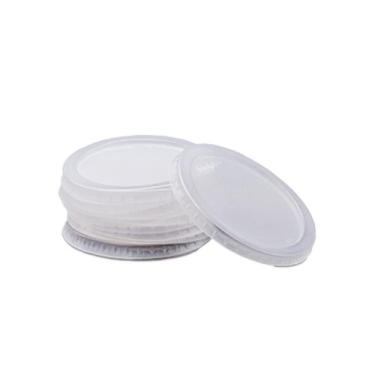 Imagem de Tampa Plástica Descartável 200 / 250 Ml Sobremesa C/ 50un. - TOTAL PLA