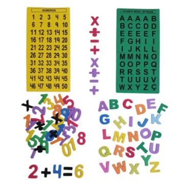 Imagem de Kit de Alfabetização- Alfabeto e Número Móvel + Alfabeto e Número solt