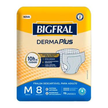 Imagem de Fralda Geriátrica BIGFRAL Plus - M de 40 a 70 kg