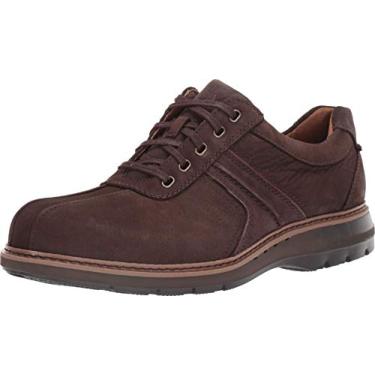 Imagem de Clarks Tênis masculino Un Ramble Go, Nobuck marrom, 8