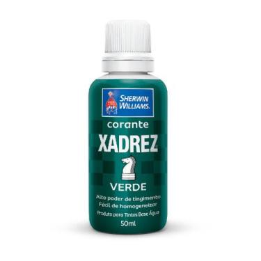 Imagem de Corante liquido xadrez para tintas acrilicas verde 50ml - SHERWIN-WILL
