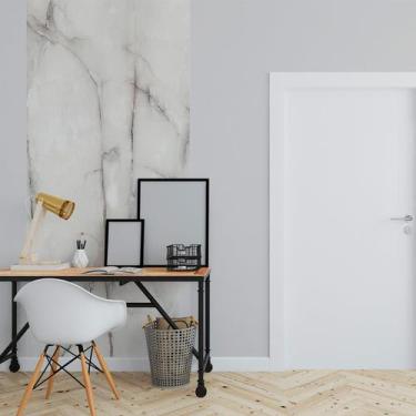Imagem de Papel de Parede Painel 3D Mármore Carrara Branco 1M Auto Colante Laváv