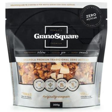 Imagem de Granola Grano Square Premium Tradicional Zero Açúcar 200G, 200g