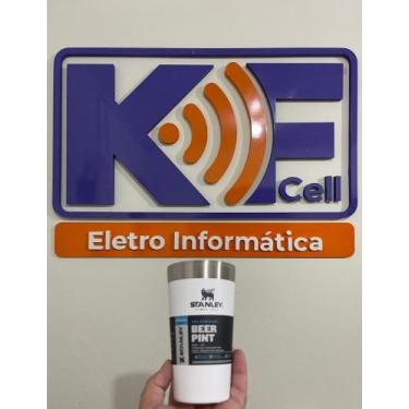 Imagem de COPO TÉRMICO DE CERVEJA STANLEY S/ TAMPA 473 ml, Branco