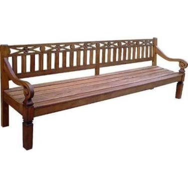 Imagem de Banco Rústico Bianca Em Madeira De Demolição - Cód 157 - Barrocarte