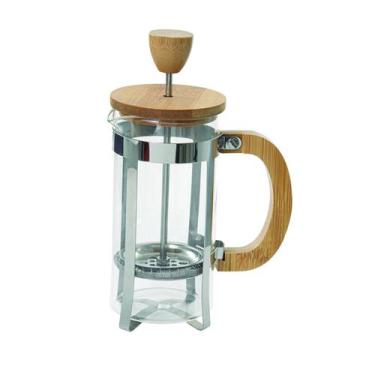 Imagem de Cafeteira Prensa Francesa Tampa Alça Bambu 600ml Mimo Style, 7354